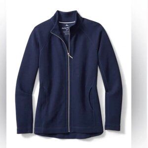 Aruba Full-Zip Sweatshirt Island Navy Blue SZ S